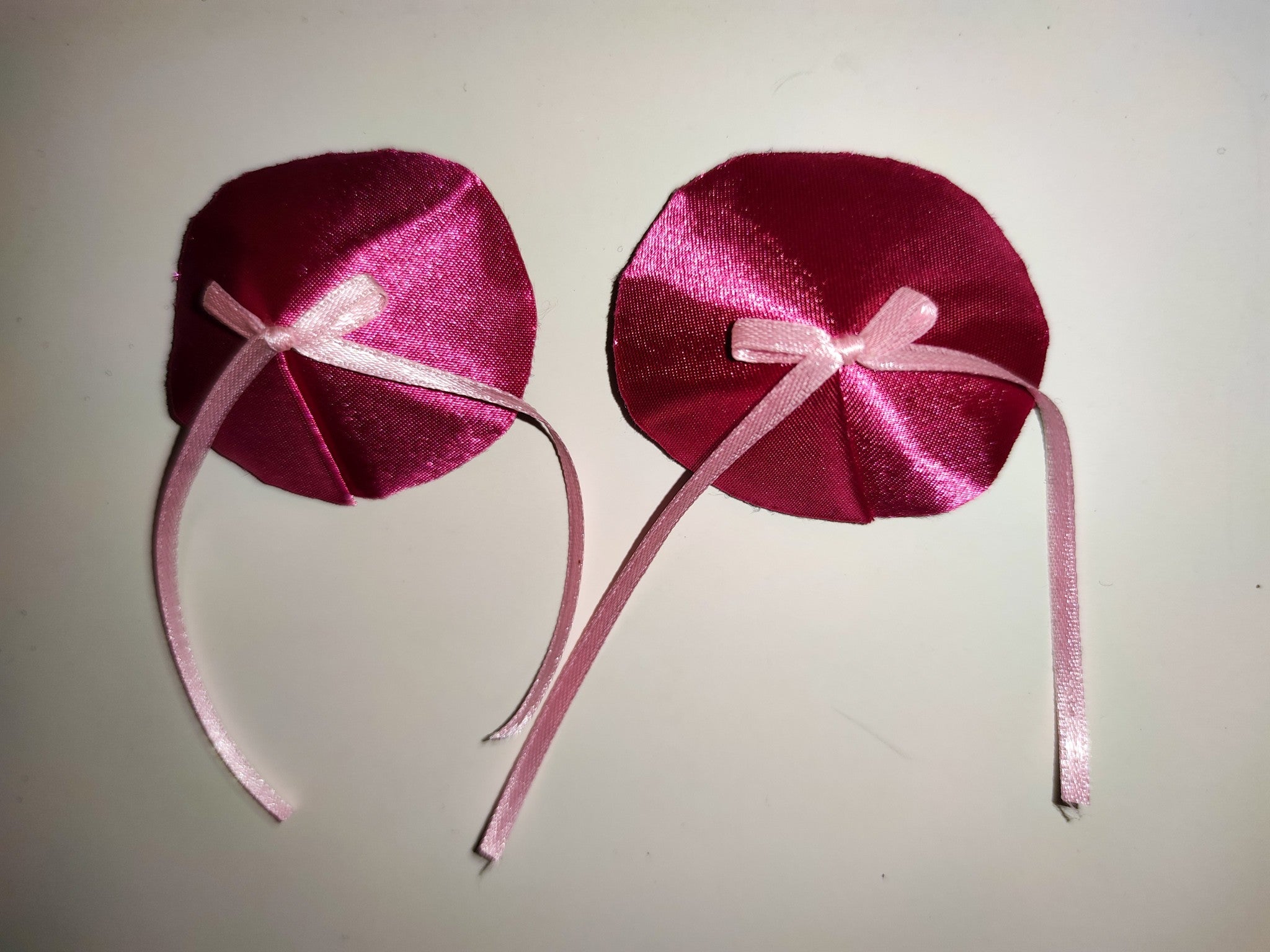 Pink Ribbon Heart Nipple Pasties
