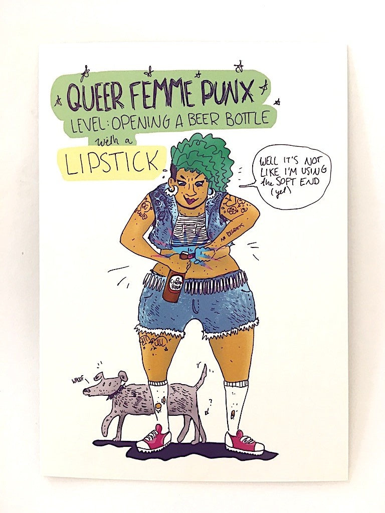 Femme Punx Postcard