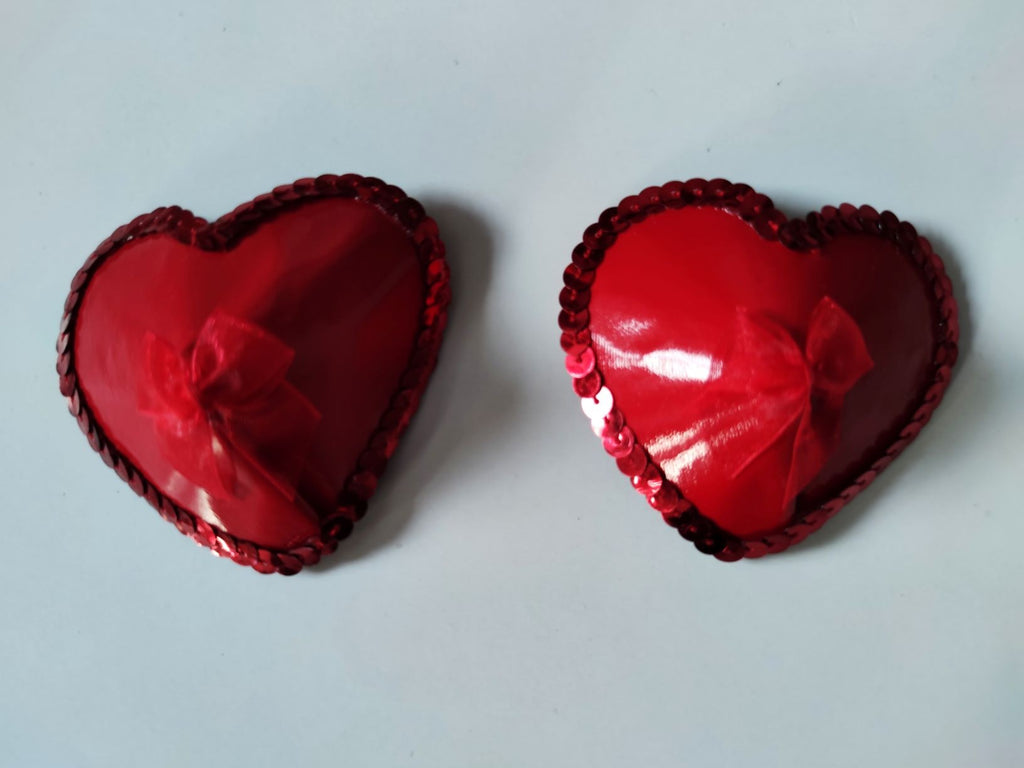 Red Ribbon Nipple Pasties – Other Nature GmbH