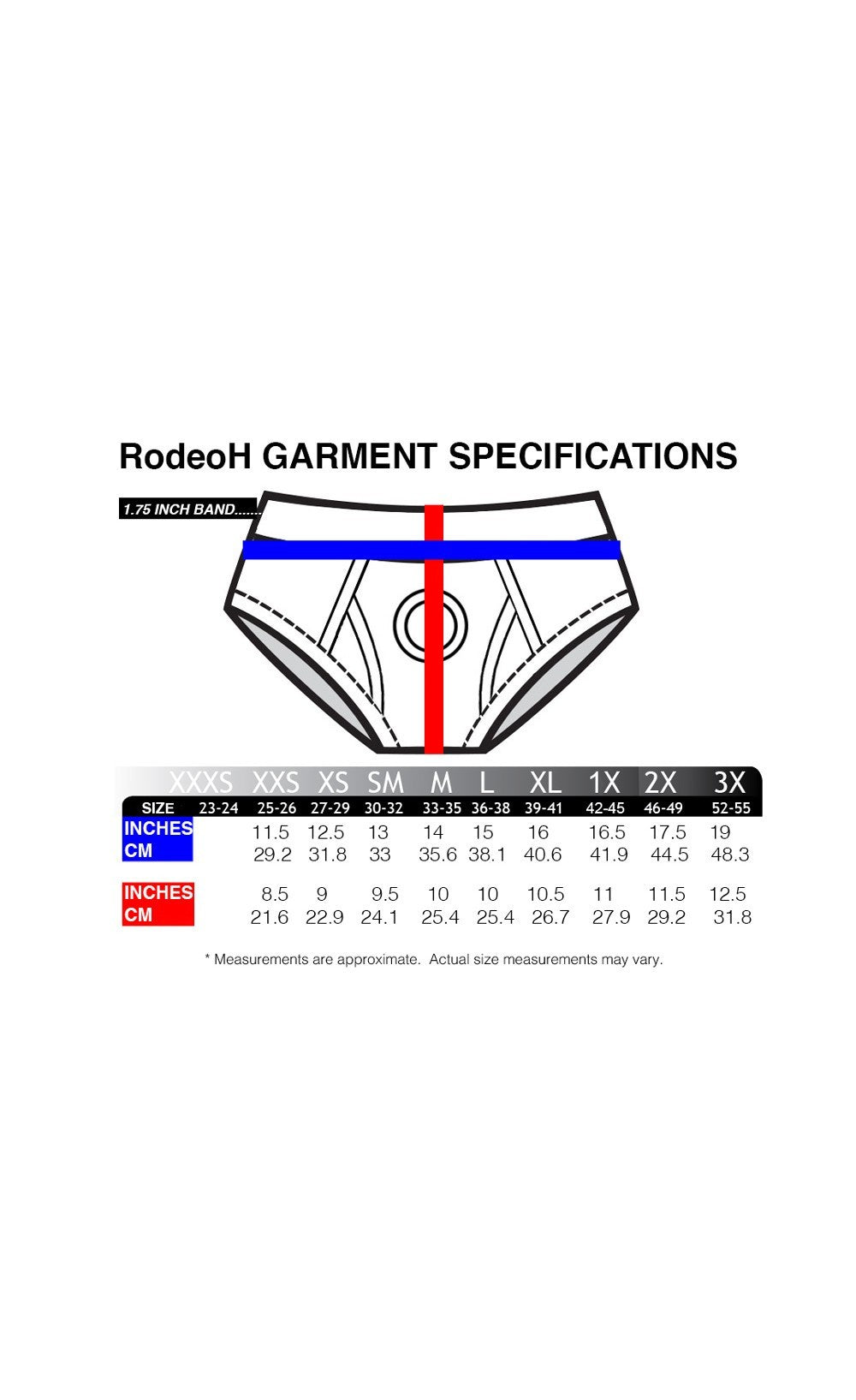 RodeoH Brief+ Black