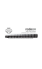 RodeoH Brief+ Black