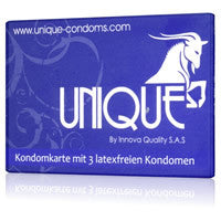 Unique non-latex Condoms 3er